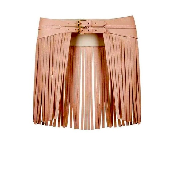 BCBGMaxAzria Accessories - BCBGMaxAzria Contour Fringe Belt size S